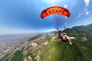 Durres / Golem Tandem Paragliding Flight with Pick-up Option
